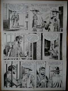 Aurelio Galleppini - Virgilio Muzzi | Tex n. 150 - tavola originale di Galep/Muzzi - Page volante - Exemplaire unique - (1973) | Catawiki