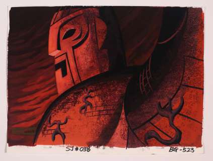 Original Samurai Jack Production Art #004728 (Background Painting) | mycomicshop.com