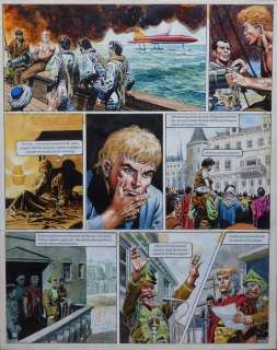 Lawrence, Don | Lawrence, Don - Originele pagina in kleur - The Trigan Empire - The Puppet Emperor - (1970) | Catawiki