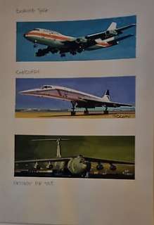 Ferdinando Tacconi - TACCONI F. - Aerei moderni - Tavola originale da collezionare - Page volante - Exemplaire unique