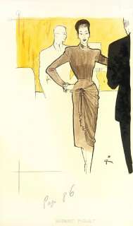 Gruau René (Renato Zavagli) - "Abito per Robert | Urania Casa d’Aste