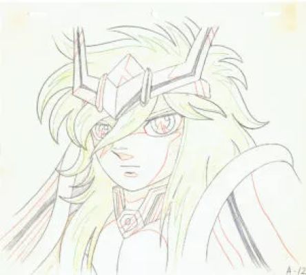 Kurumada Masami - Chevaliers Du Zodiaque (Saint Seiya) | Doga – Andromède Shun – Chevaliers du Zodiaque – 828 | La Galerie de la Bande Dessinée