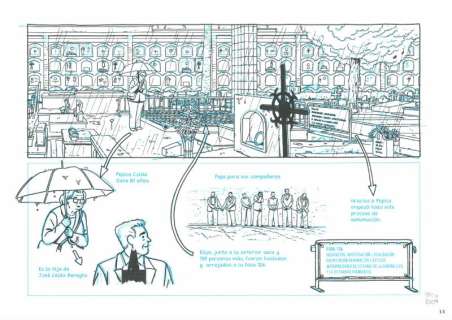 Paco Roca - Dibujo Original de Paco Roca, El Abismo del Olvido