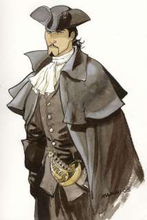 Marini | Le Scorpion, illustration couleurs Ã  l’encre de C… | Banque Dessinée