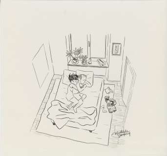 Mathilde Domecq | Amour Fantôme, illustration 2 | Galerie Glénat