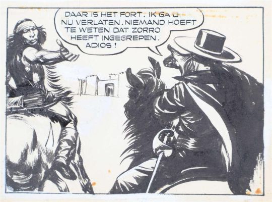 Lot 983 - KRESSE, HANS G. (1921-1992). ZORRO | Zwiggelaar Auctions