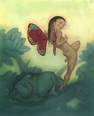 Anita Kunz | The Great Escape, 1985 | Philippe Labaune Gallery