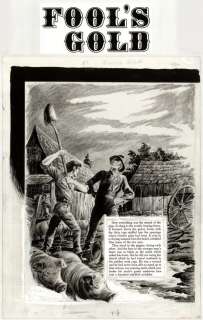 148: Ingels 10p Crime Illustrated #1 1955 original art | Russ Cochran