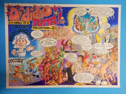 Zeke | Risatissime - Illustrazione Originale erotica - Page volante - (1984) | Catawiki