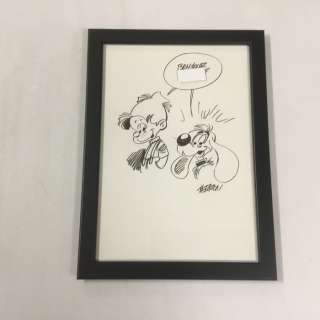 Verron | Verron, Laurent - Dessin original dédicacé - Boule et Bill | Catawiki