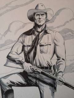 Giuseppe Candita | G. Candita - original artwork " Tex Willer". - Page volante - Exemplaire unique - (2022) | Catawiki
