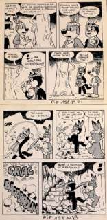 Cance, Louis (1939) - CANCE, Louis CANCE, Louis Ensemble de deux planches originales de PIF&