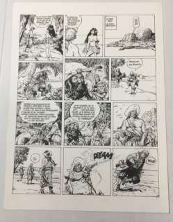 Franz | Franz - Planche originale (p.17) Compagnons de fortune T1 - Juste une île.... - (2001) | Catawiki