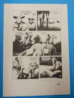 Corrado Roi | Tex Speciale n. 29 - Corrado Roi - Tavola Originale "L’orda del tramonto - Page volante - Exemplaire unique - (2014) | Catawiki