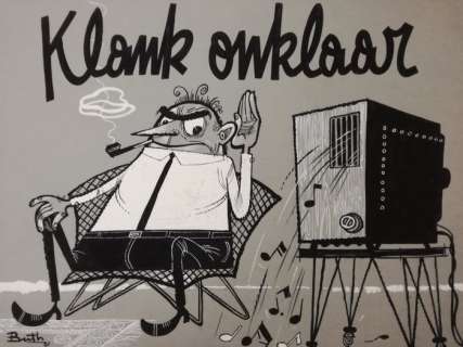 Buth | Buth - Originele tekening - Pauzeplaat BRT - (1961) | Catawiki