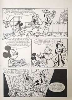 Carlo Chendi, Silvio Camboni - Topolino - Topolino e l‘inaugurazione - Pagina originale a fumetti di Carlo Chendi e Silvio Camboni - (1993)