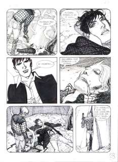 Nicola Mari | Dylan Dog Almanacco della paura 2005 - Nicola Mari - Tavola Originale "La strada per Babenco" - Page volante - Exemplaire unique - (2005) | Catawiki