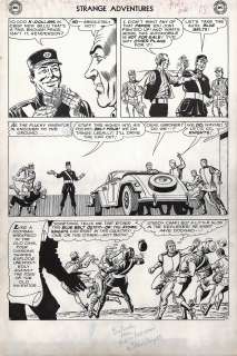 Murphy Anderson - strange adventures #153 p 6 ‘atomic knights‘ (large art) 1963