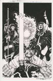 Jason Pearson - x-men issue 15. 1 page cover