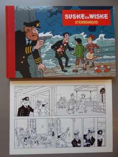 Morjaeu, Luc - Formaat 34,5 X 24,3 Cm | Suske en Wiske - Sterrenrood - Originele halve pagina (stroken 117 & 118) pagina 30A met luxe oblong - hc - EO - (2014/2018) | Catawiki