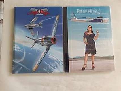 Romain Hugault | Angel wings 7 - Pin Up Wings 5 - Twee collectors edities - Cartonné - EO | Catawiki