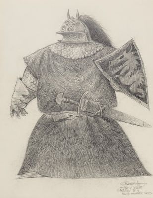 Carter Goodrich | Black Knight, 2013 | Philippe Labaune Gallery
