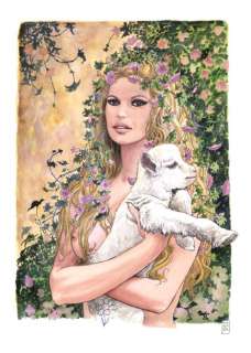 Milo Manara | BB #07 Encre de Chine et aquarelle sur papier Fabriano 350 | Millon