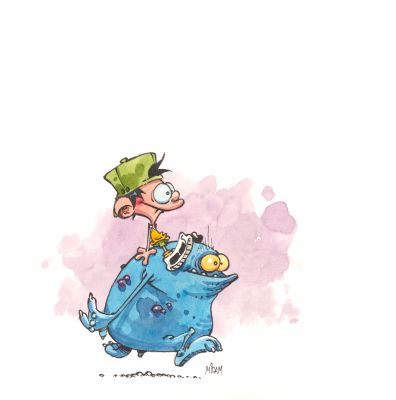 Midam | 2025 - Kid Blork Bleu | Huberty Breyne Gallery