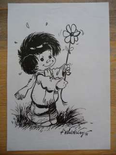 Walthéry, François | Walthéry, François - Dessin original - P’tit Bout de Chique - (1991) | Catawiki