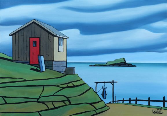 Loustal | 2025 - Jour de pêche aux iles Féroé  | Huberty Breyne Gallery