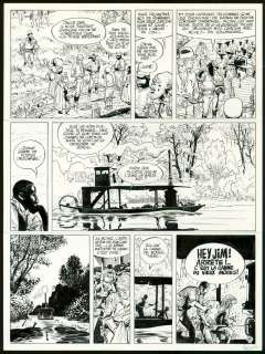 Christian Rossi - Planche originale n°37 - Colts, Fantômes et Zombies - Une Aventure de Jim Cutlass