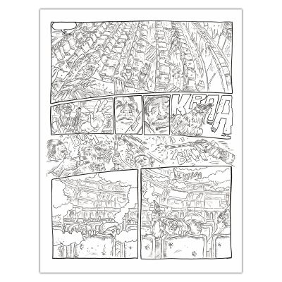 Le Turk | Dead Train - Planche originale page 87 | Achetez de l’Art
