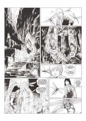 Christophe Bec | Thorgal, 2025 - La déesse d’ambre | Huberty Breyne Gallery