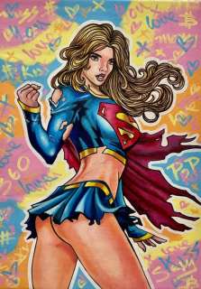 Alberto Ricardo | Supergirl - Original drawing - Size: 70 x 50 cm. - (2021) | Catawiki