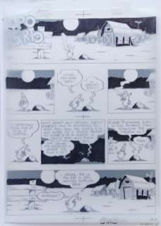 Giacomo Michelon | Giacomo Michelon Tavola originale Lupo Alberto n. 328/29 - 1G - (2012) | Catawiki