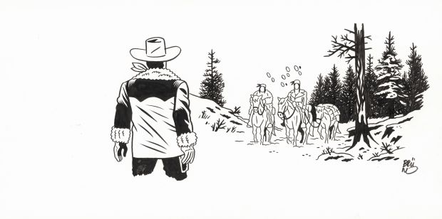 Brüno | Lucky Luke, 2025 - Dakota 1880 | Huberty Breyne Gallery