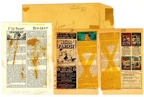 DEADBEAT, SHOCK SupsenStories #11, 3 Pc. Collection (1953) | Russ Cochran