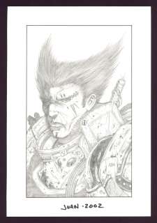 Wolverine (Age of Apocalypse) Pinup by Juan | mycomicshop.com
