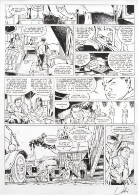 Sylvain Vallée | Il était une fois en France, 2007 - L’Empire de Monsieur Joseph, Tome 1 | Huberty Breyne Gallery