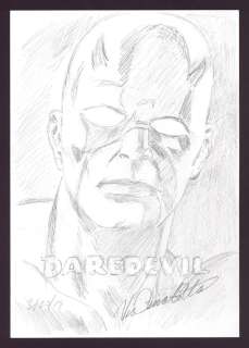 Daredevil Sketch by Vic Carrabotta | mycomicshop.com