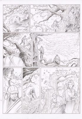 Richard Blake | Lord of the Skies - Page 5, Dargaud, 2026 | Philippe Labaune Gallery
