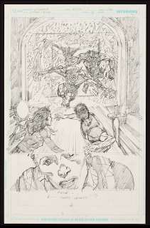Original Art for Dominique Laveau Voodoo Child #3 (2012) Complete Issue Pencils by Denys Cowan, Inks by John Floyd