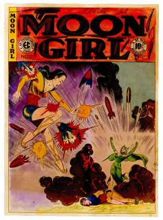 Moldoff - MOON GIRL AND THE PRINCE #3, Cover SP (1948) | Russ Cochran