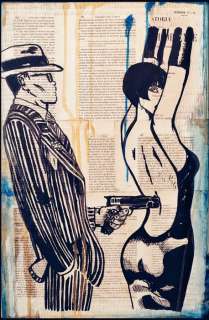 Tiziana Felisi E Andrea Boriani | Tiziana Felisi e Andrea Boriani - illustrazione originale "Valentina mani in alto!" | Catawiki