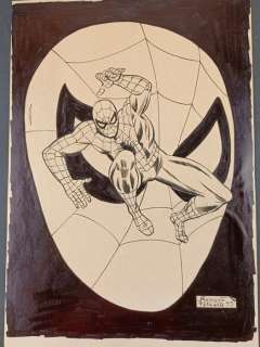 Felmang | Felmang - Illustrazione Originale "L’Uomo Ragno" - Firmata - (1999) | Catawiki