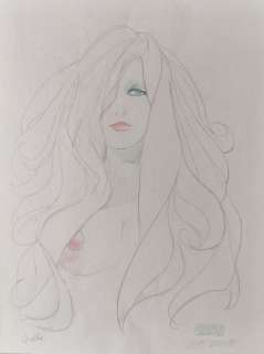 Leone Frollo | Leone Frollo Illustrazione originale matita e matita colorata | Catawiki