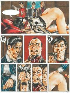 Stefano Mazzotti | Stefano Mazzotti - tavola originale x Selen "VISITA NOTTURNA" - Page volante | Catawiki