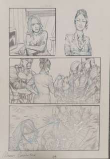 Matteo Cremona - Matteo Cremona - tavola originale "David Murphy 911" pag. 79 - (2010)