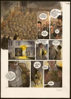 Leonard Chemineau - Planche originale - Le Travailleur de la nuit