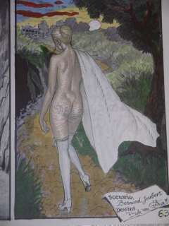 Von Gã¶Tha, Erich | Erich von Götha - Planche originale en couleur (p.63) - Les Malheurs de Janice T.3 - (2003) | Catawiki